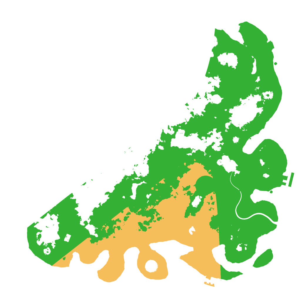 Biome Rust Map: Procedural Map, Size: 4250, Seed: 5273976