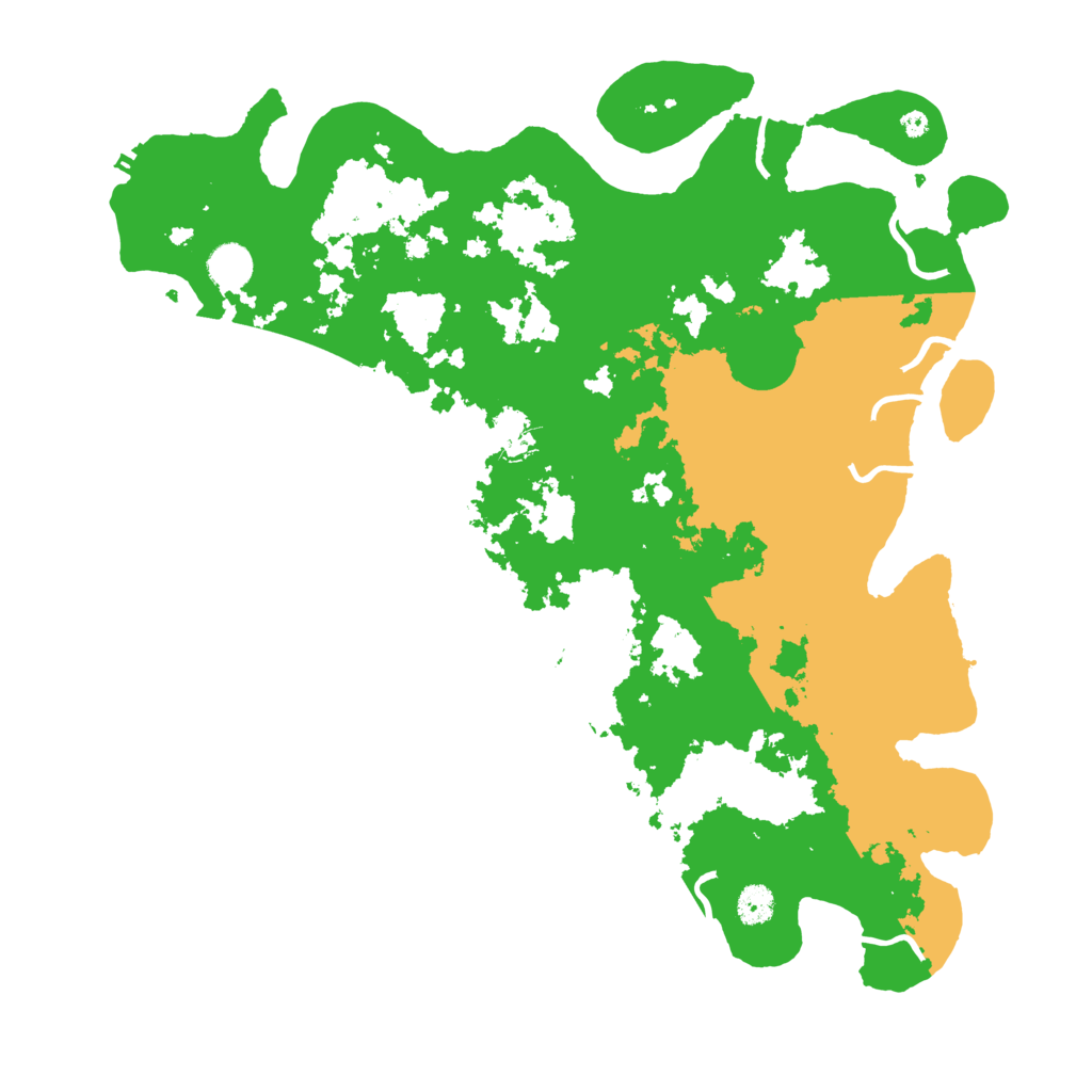 Biome Rust Map: Procedural Map, Size: 4250, Seed: 2840101