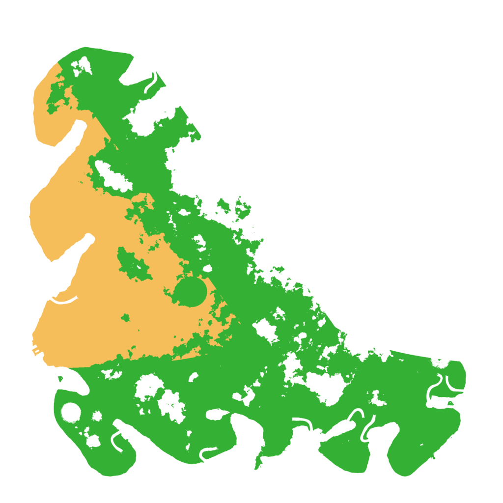 Biome Rust Map: Procedural Map, Size: 4500, Seed: 2755721