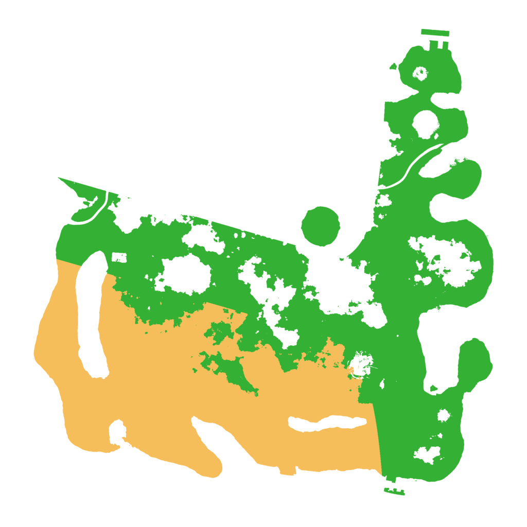 Biome Rust Map: Procedural Map, Size: 3800, Seed: 244