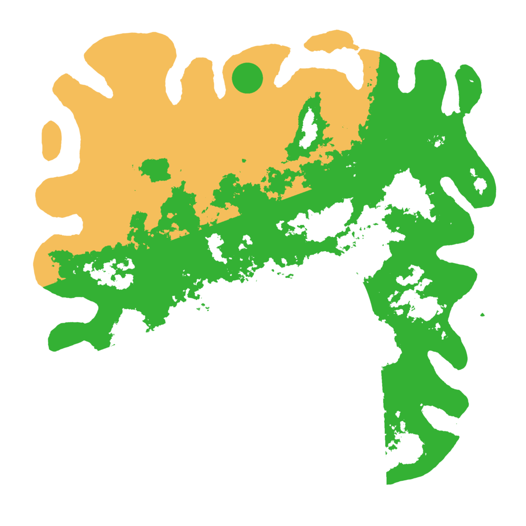 Biome Rust Map: Barren, Size: 4500, Seed: 106612