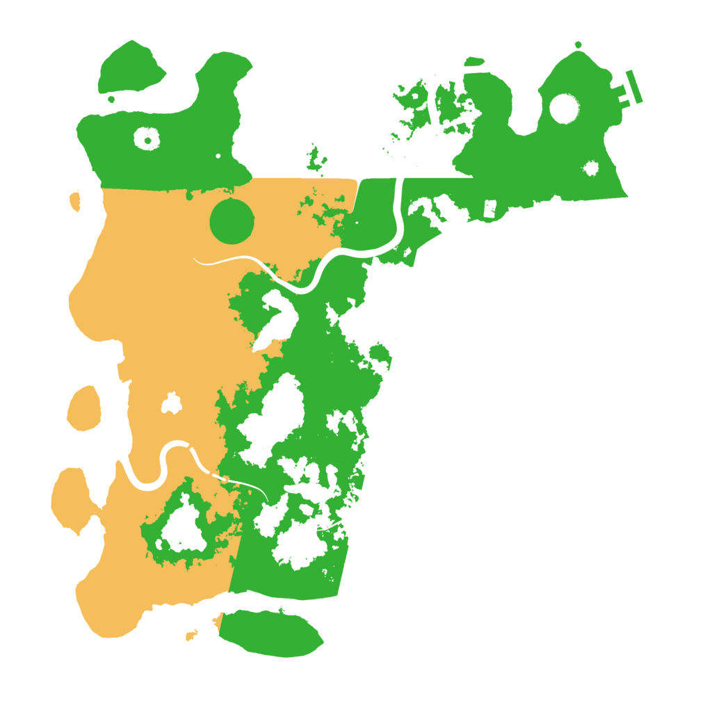 Biome Rust Map: Procedural Map, Size: 4250, Seed: 2494974