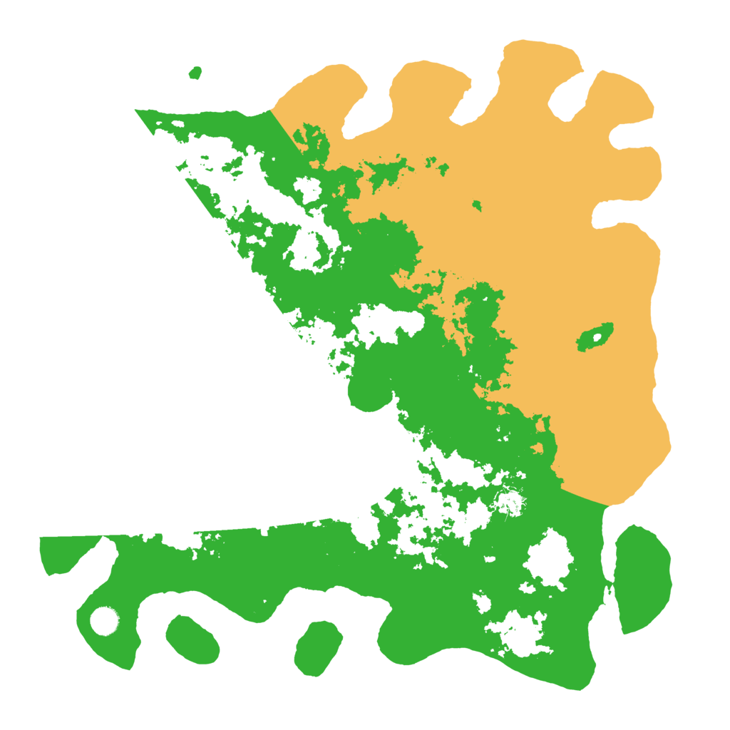 Biome Rust Map: Barren, Size: 4500, Seed: 1420934