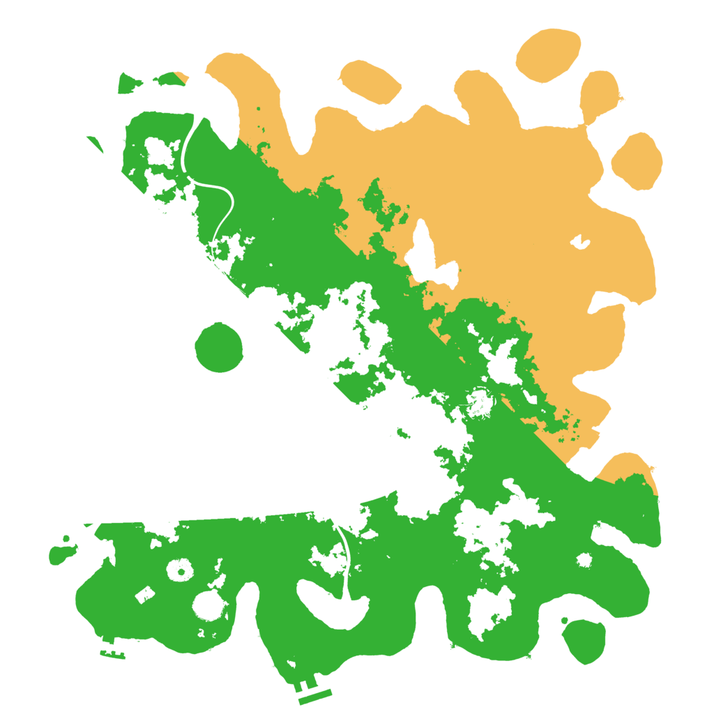 Biome Rust Map: Procedural Map, Size: 4250, Seed: 722983
