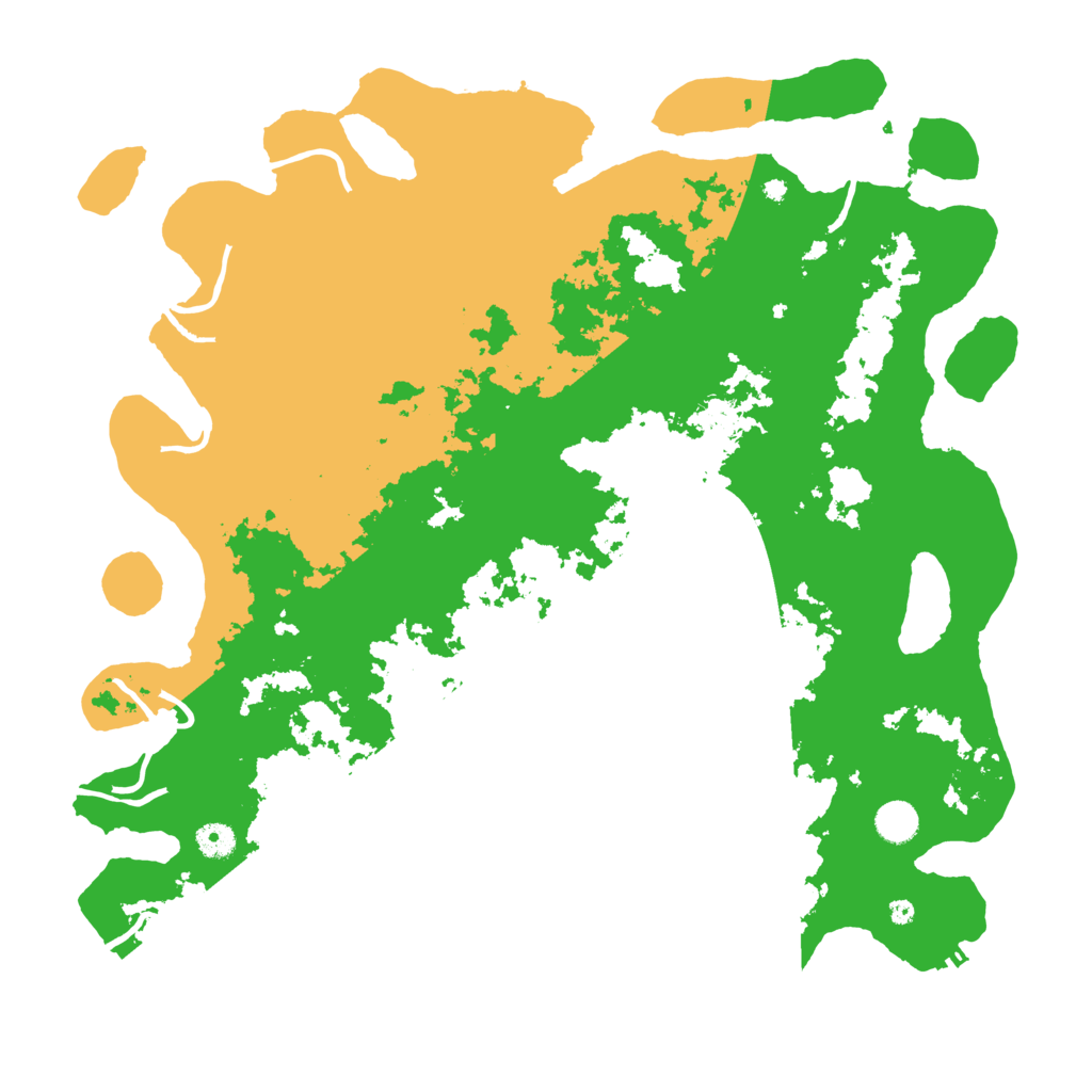 Biome Rust Map: Procedural Map, Size: 4500, Seed: 5661772