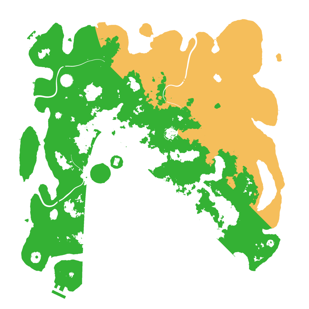 Biome Rust Map: Procedural Map, Size: 4250, Seed: 5796869