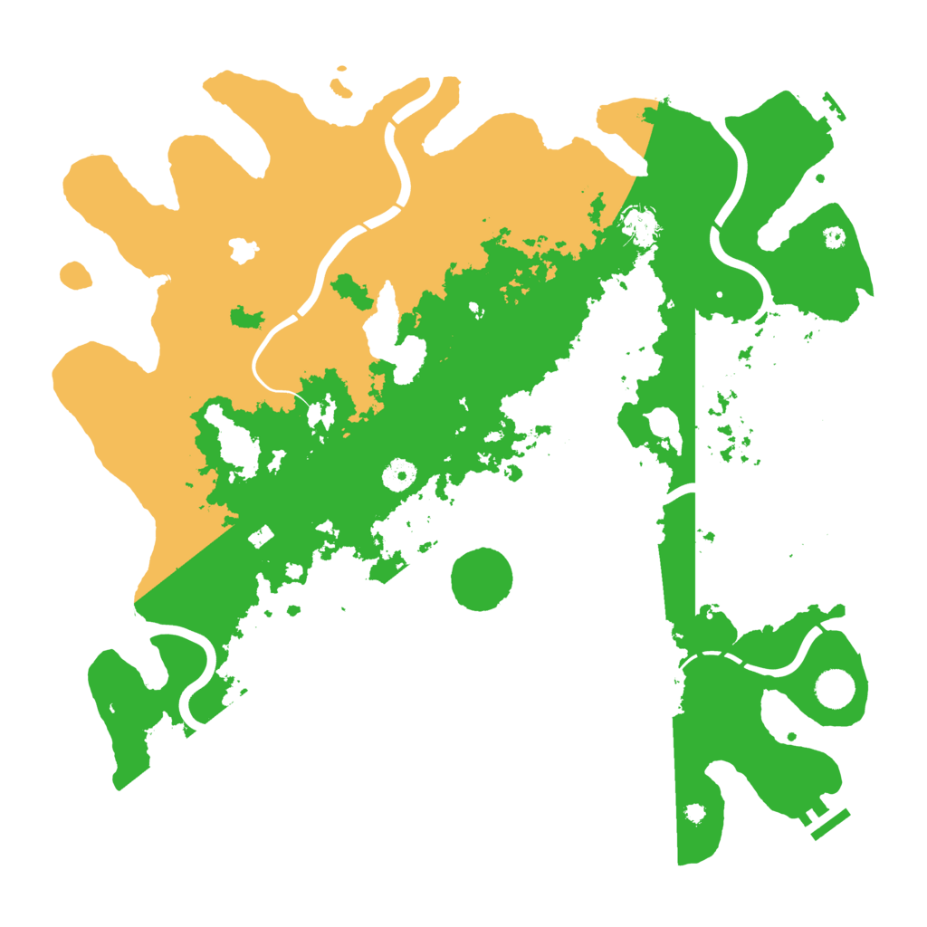 Biome Rust Map: Procedural Map, Size: 4250, Seed: 4829142