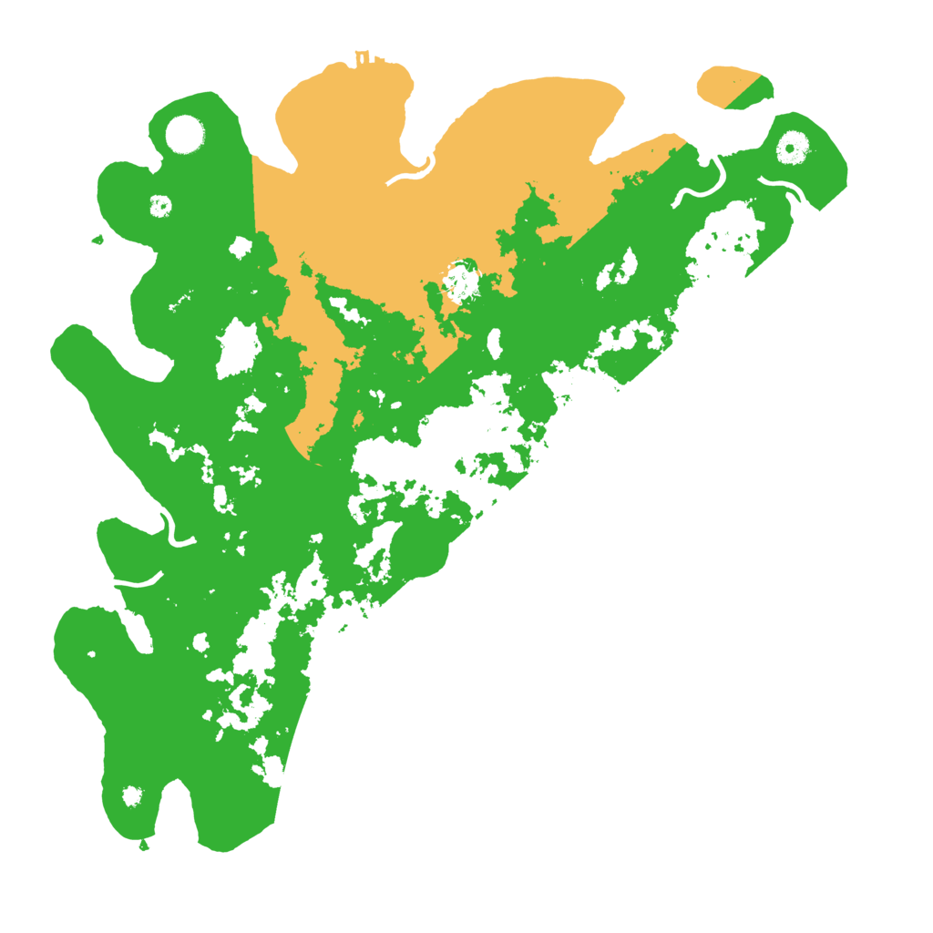 Biome Rust Map: Procedural Map, Size: 4250, Seed: 843964