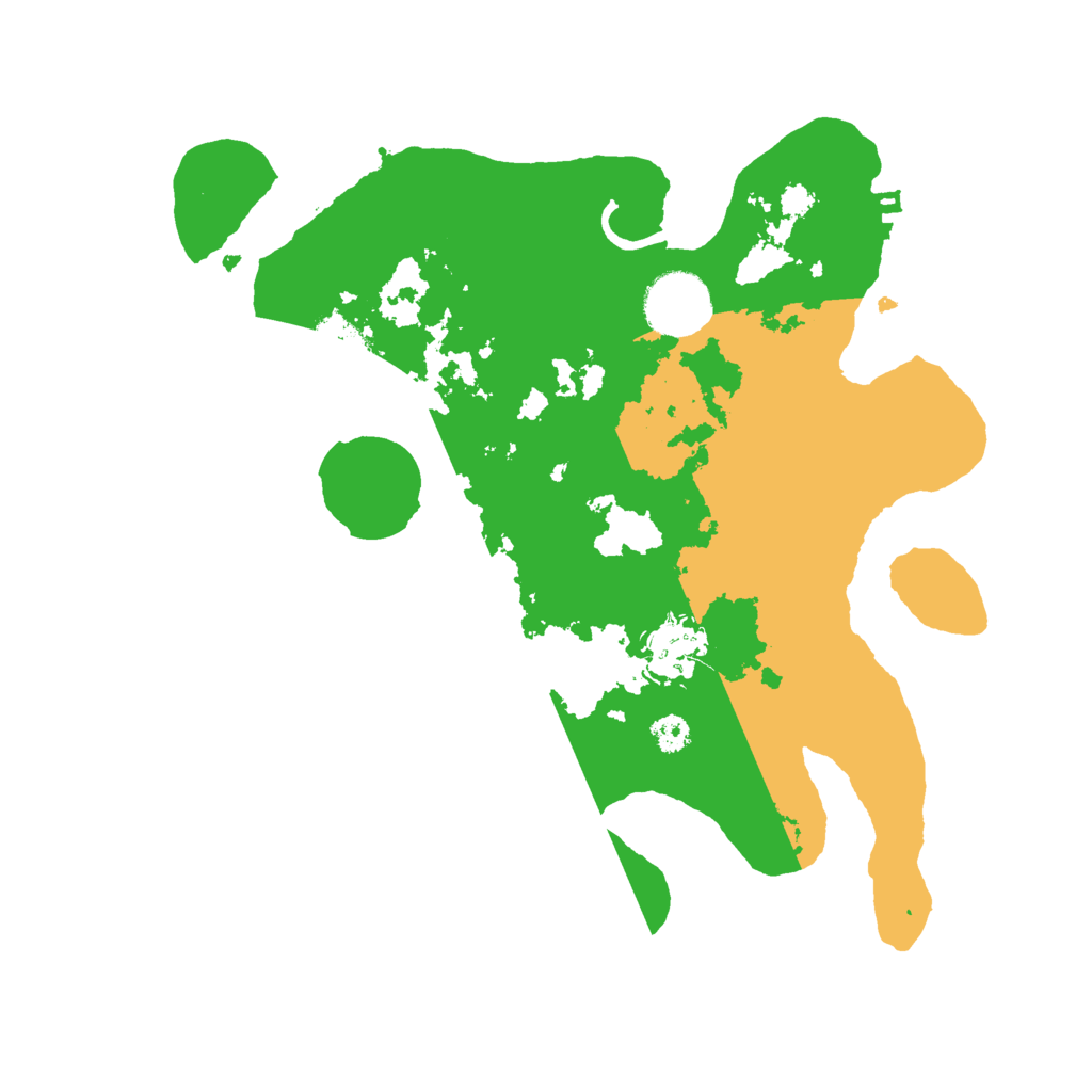 Biome Rust Map: Procedural Map, Size: 3000, Seed: 2439449