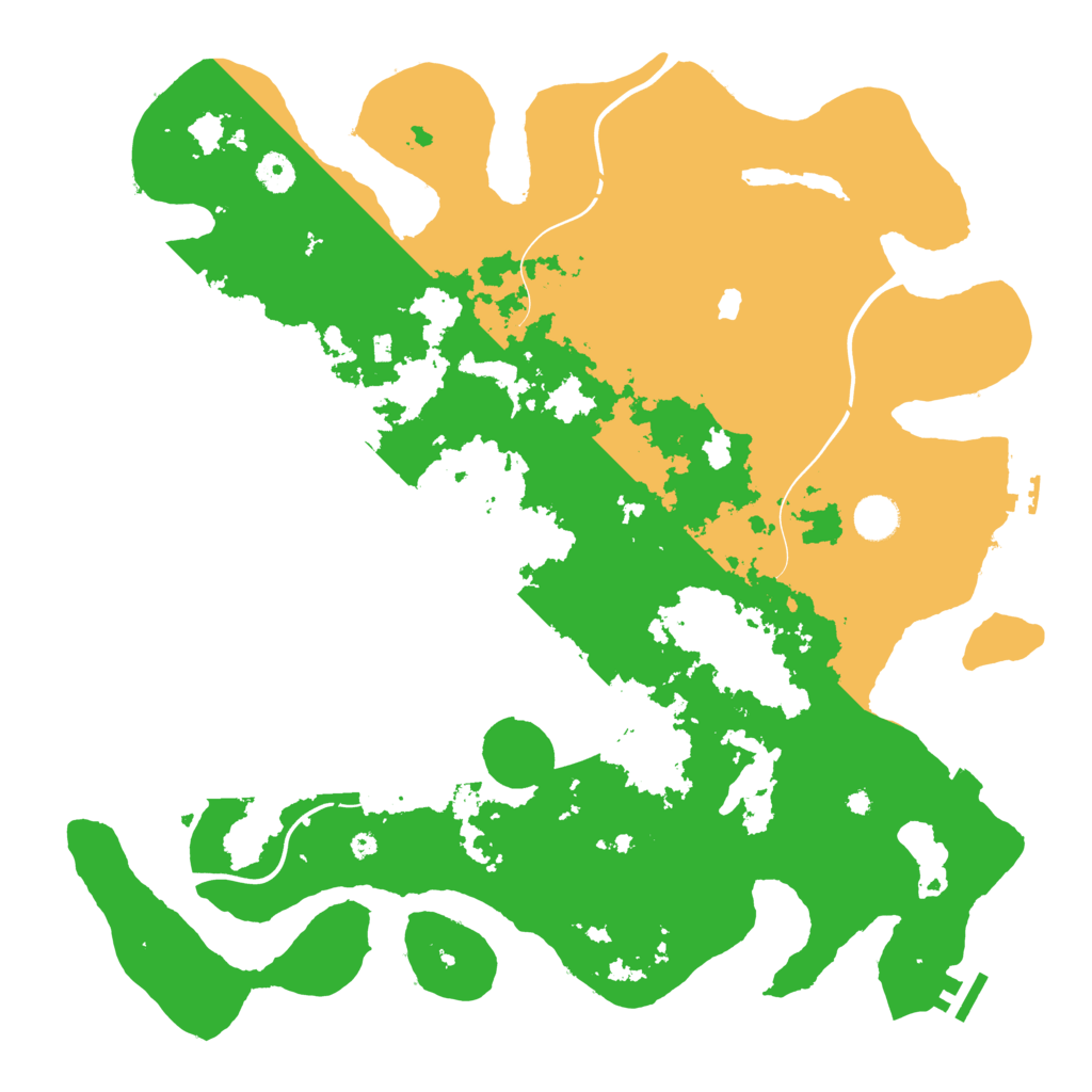 Biome Rust Map: Procedural Map, Size: 4250, Seed: 1275454