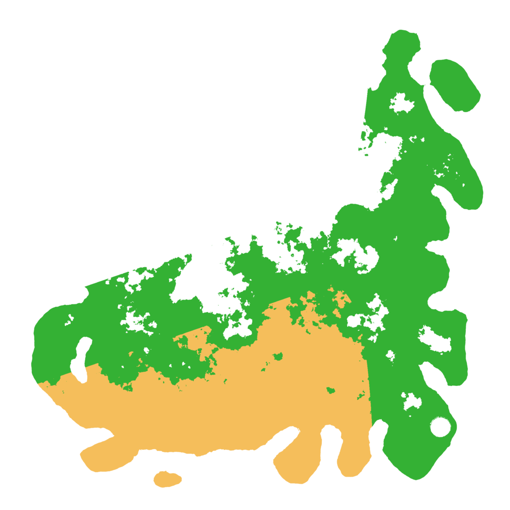 Biome Rust Map: Barren, Size: 4500, Seed: 3020838