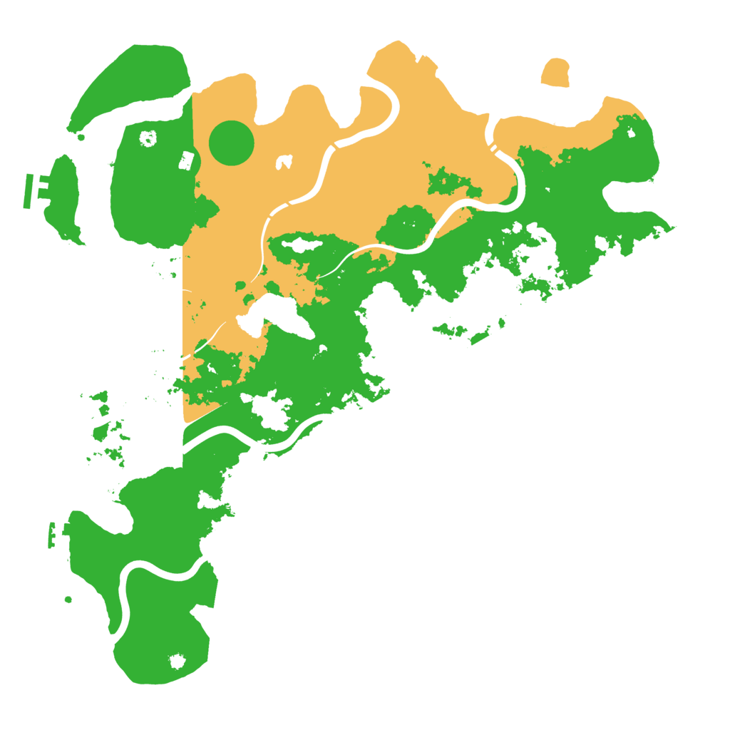 Biome Rust Map: Procedural Map, Size: 4250, Seed: 5785579