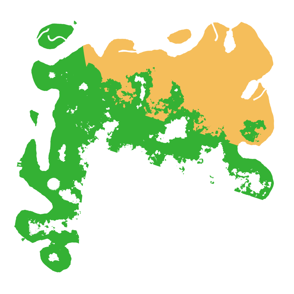 Biome Rust Map: Procedural Map, Size: 4250, Seed: 2955256