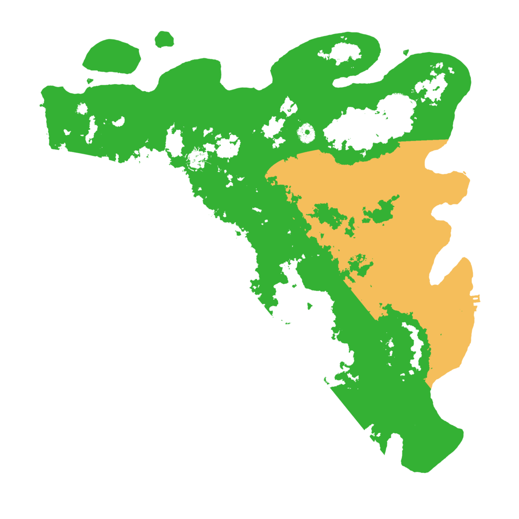 Biome Rust Map: Procedural Map, Size: 4250, Seed: 2046115
