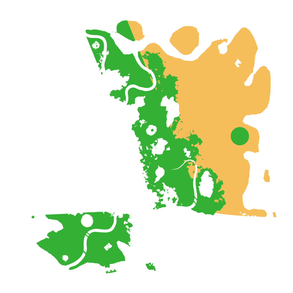 Biome Rust Map: Procedural Map, Size: 4250, Seed: 4903828