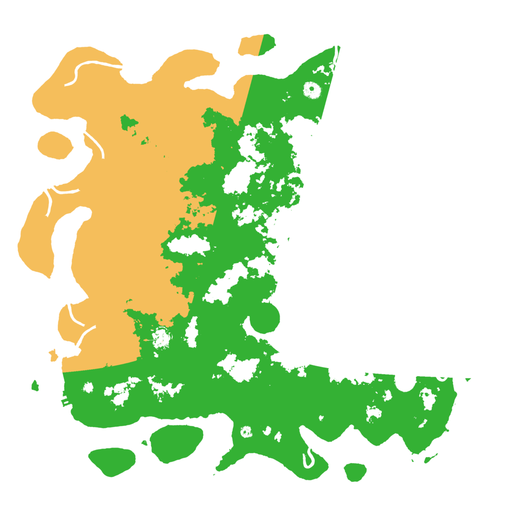 Biome Rust Map: Procedural Map, Size: 4500, Seed: 1895093