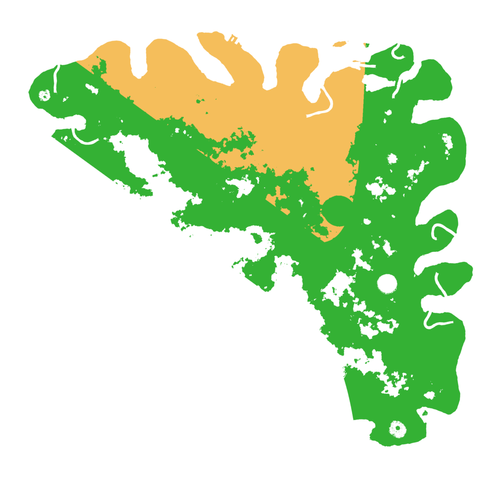 Biome Rust Map: Procedural Map, Size: 4500, Seed: 1722276