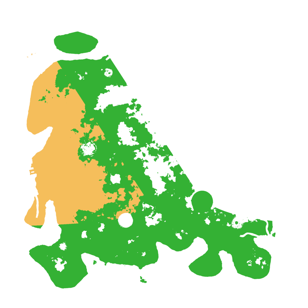Biome Rust Map: Procedural Map, Size: 3800, Seed: 357877924