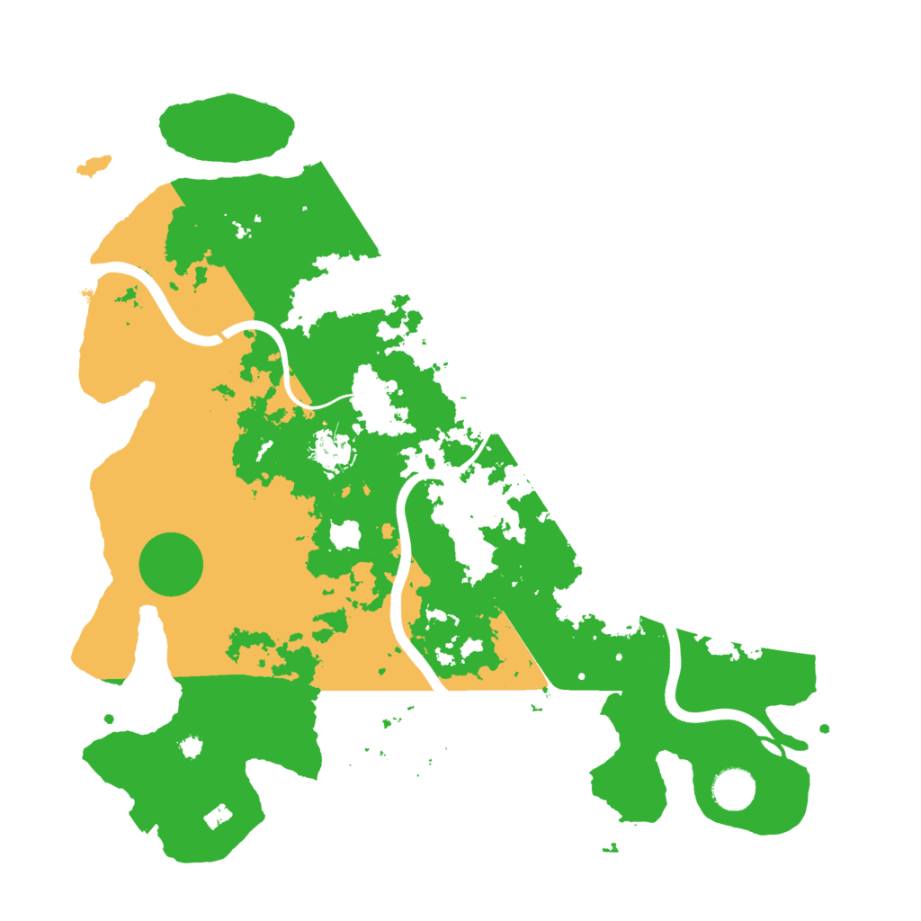 Biome Rust Map: Procedural Map, Size: 3800, Seed: 357877924