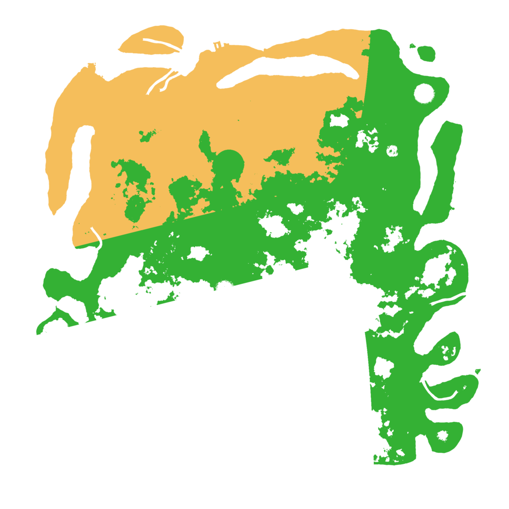 Biome Rust Map: Procedural Map, Size: 4500, Seed: 470220