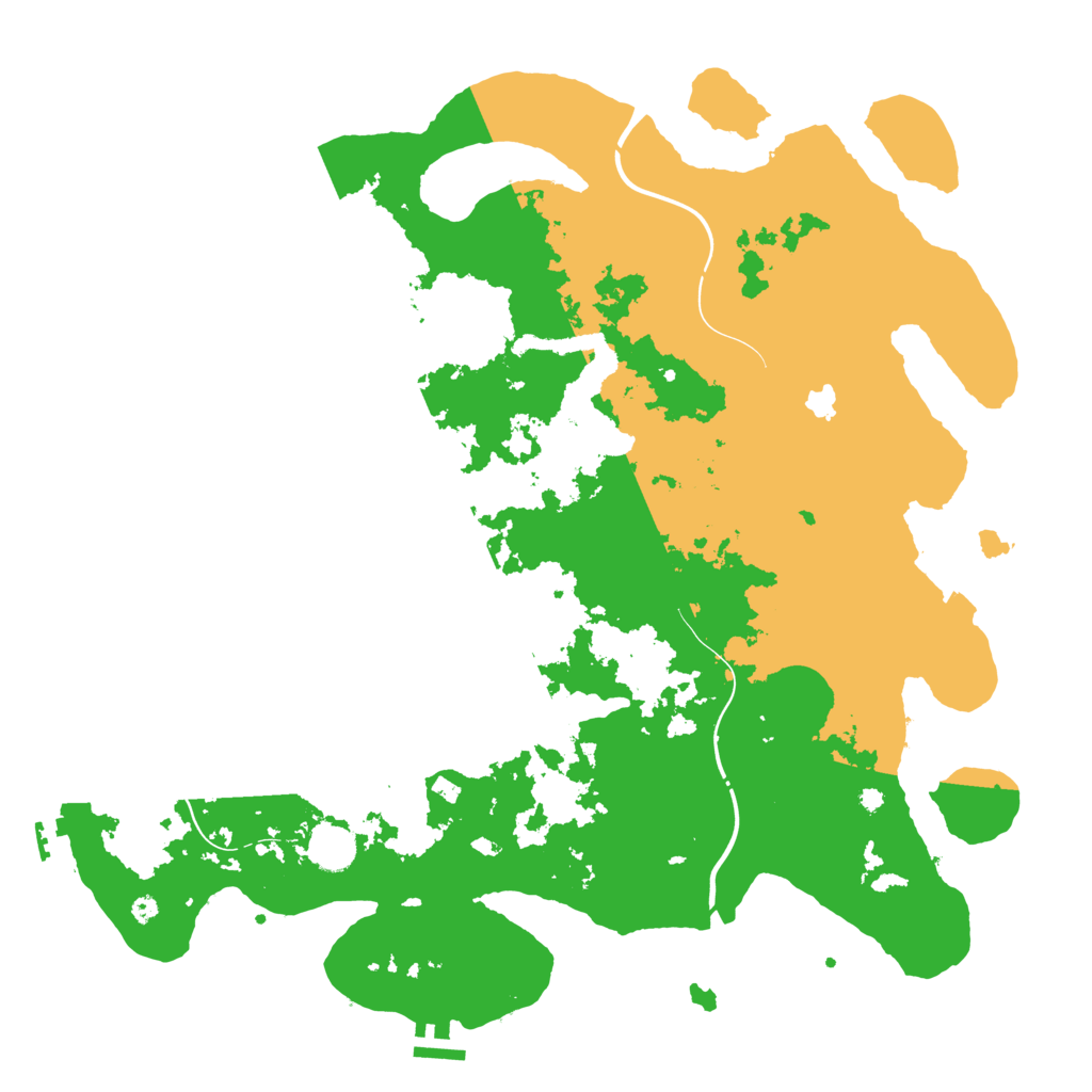 Biome Rust Map: Procedural Map, Size: 4250, Seed: 5018378