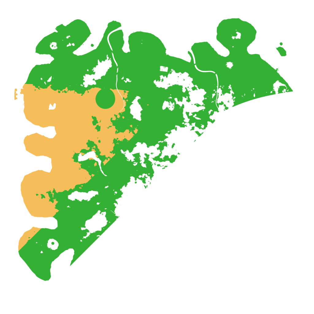 Biome Rust Map: Procedural Map, Size: 4250, Seed: 2309797