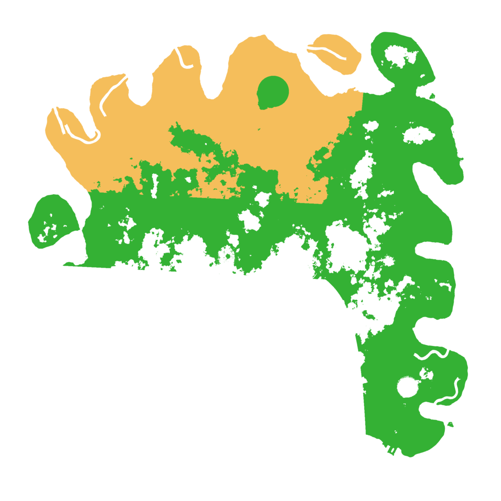 Biome Rust Map: Procedural Map, Size: 4250, Seed: 2233294
