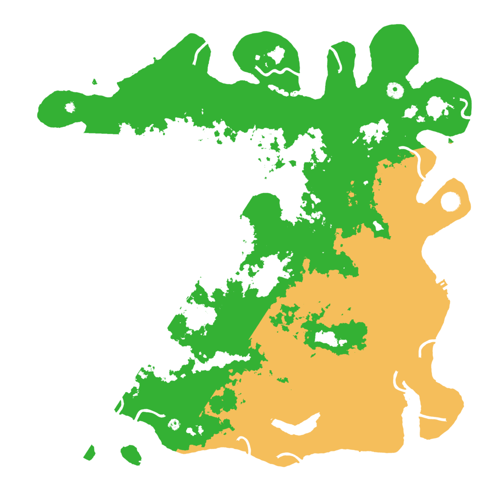 Biome Rust Map: Procedural Map, Size: 4500, Seed: 2721213