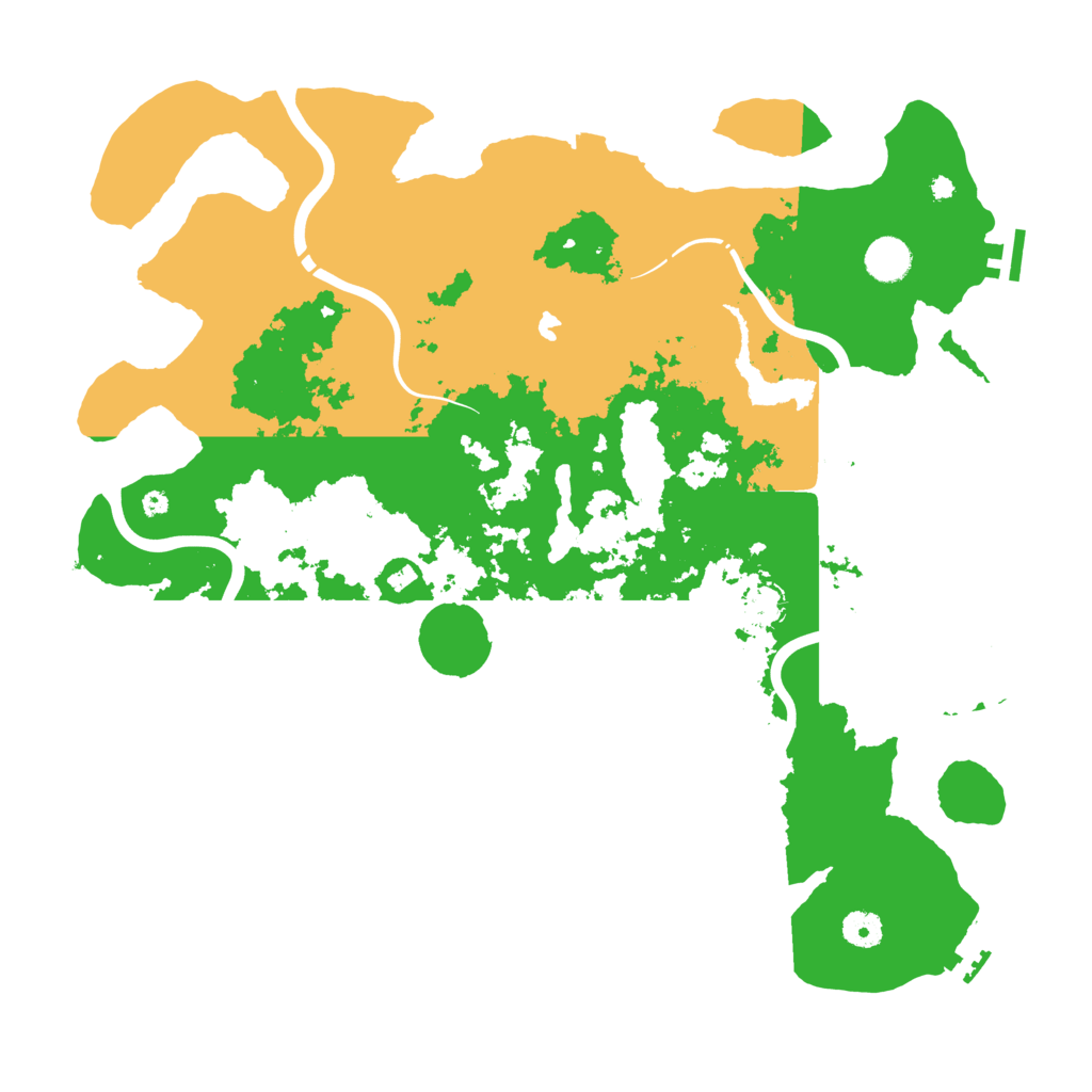 Biome Rust Map: Procedural Map, Size: 4250, Seed: 5147652