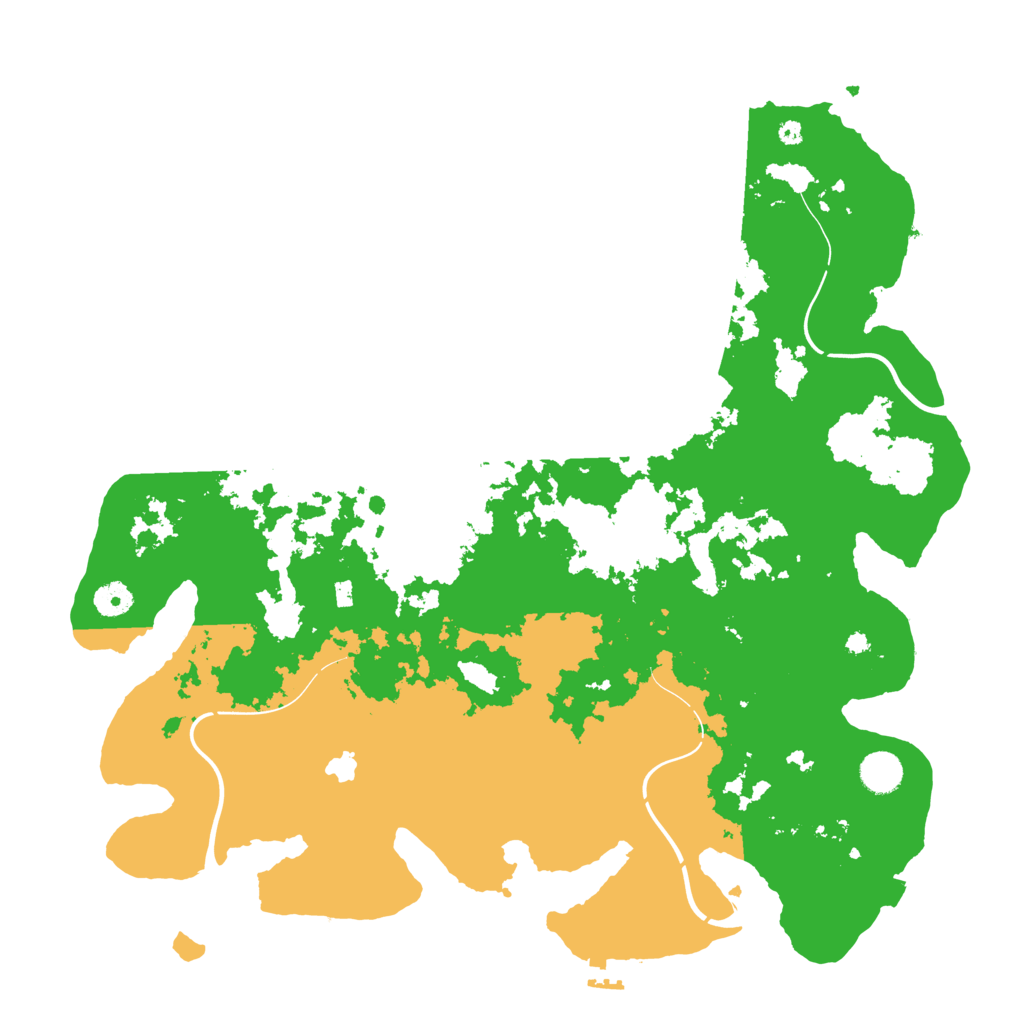 Biome Rust Map: Procedural Map, Size: 4250, Seed: 855139