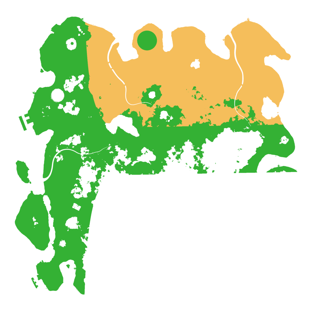 Biome Rust Map: Procedural Map, Size: 4250, Seed: 2096735