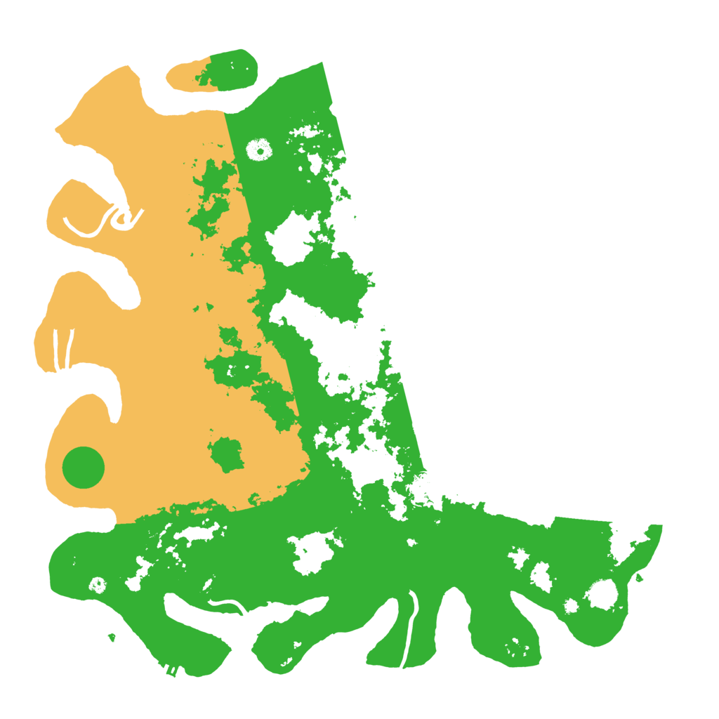 Biome Rust Map: Procedural Map, Size: 4500, Seed: 4395792