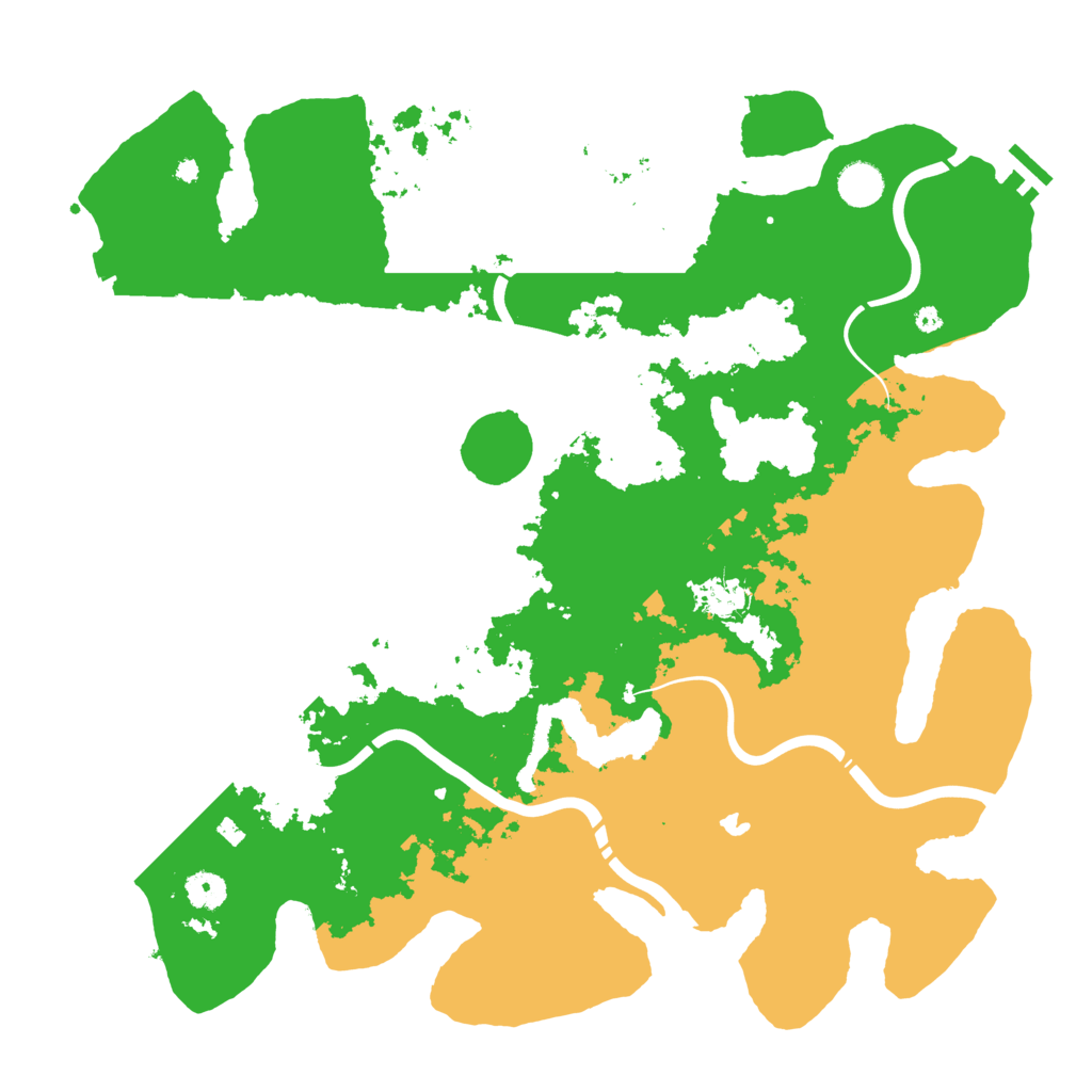 Biome Rust Map: Procedural Map, Size: 4250, Seed: 2503233