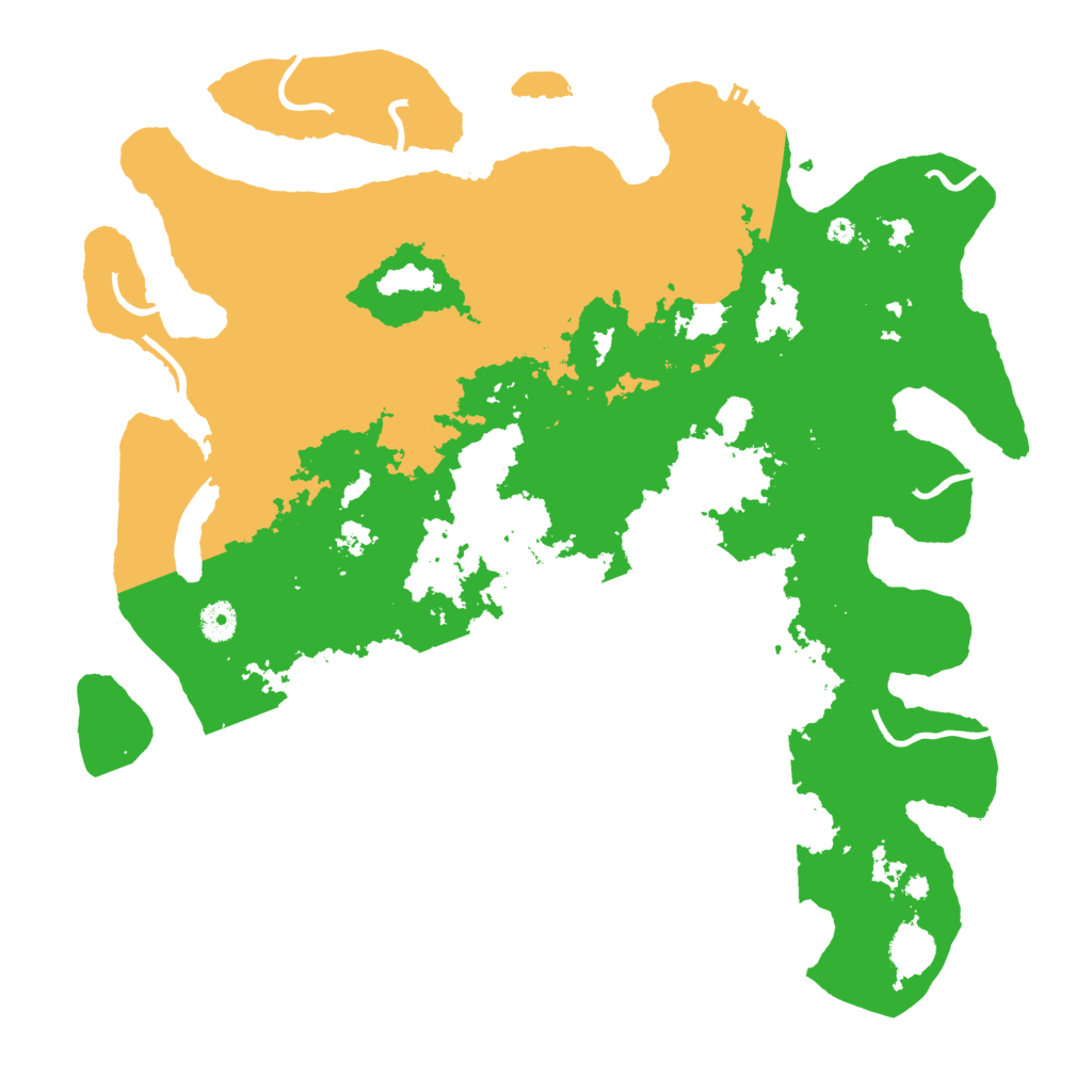 Biome Rust Map: Procedural Map, Size: 4250, Seed: 4563235