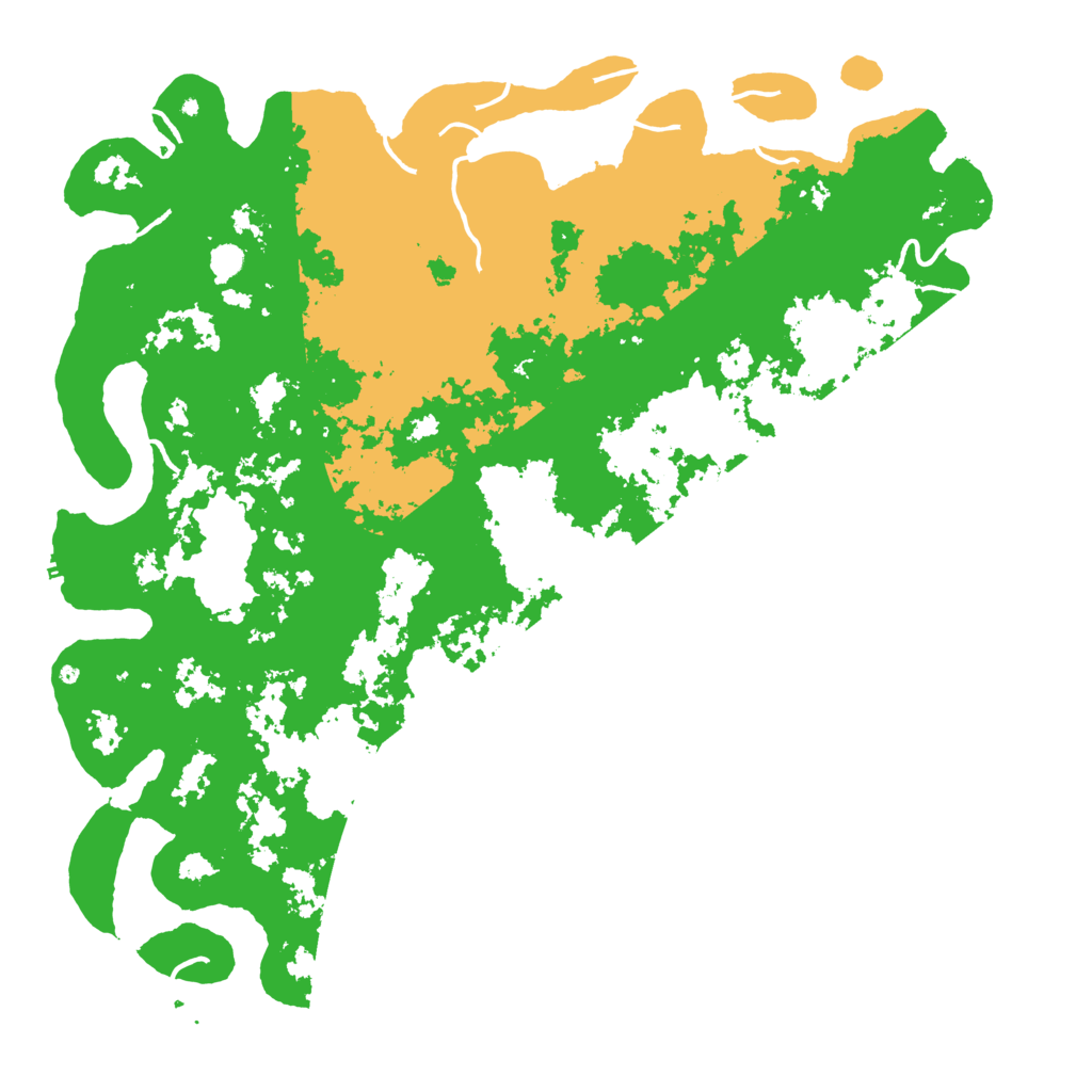 Biome Rust Map: Procedural Map, Size: 6000, Seed: 453403