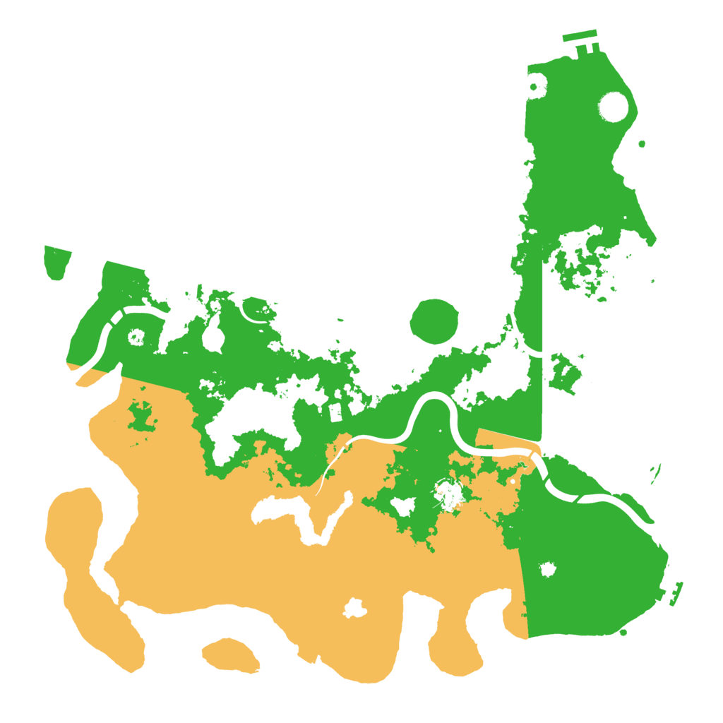 Biome Rust Map: Procedural Map, Size: 4250, Seed: 5714073