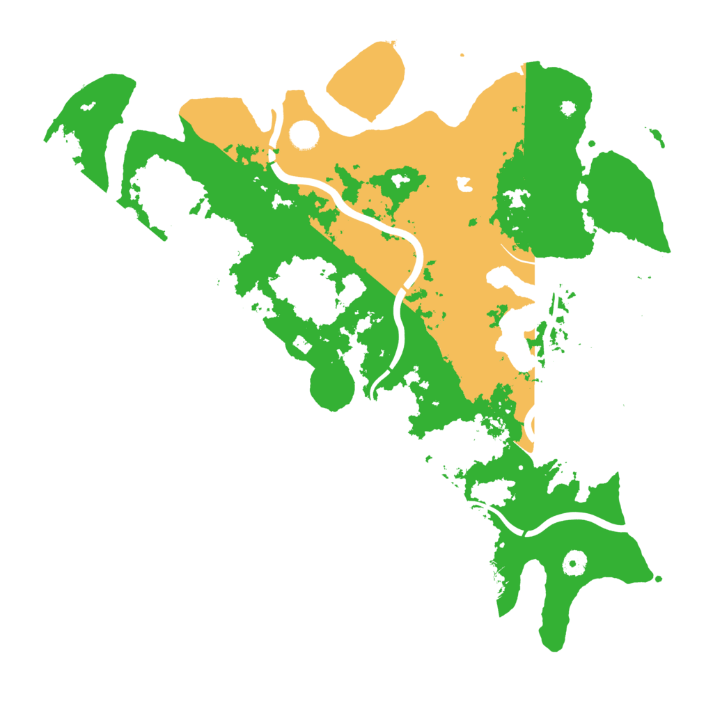 Biome Rust Map: Procedural Map, Size: 4250, Seed: 3849960