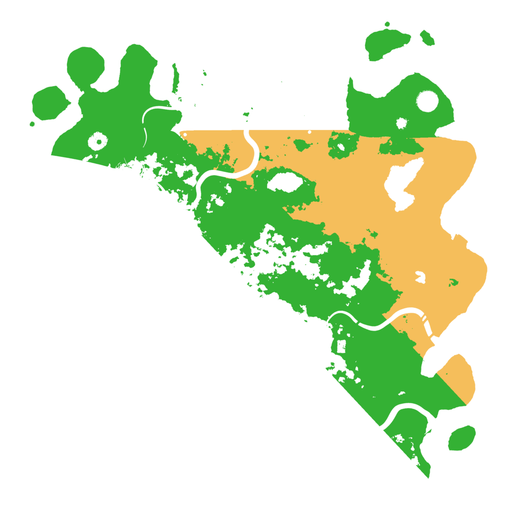 Biome Rust Map: Procedural Map, Size: 4250, Seed: 5728935