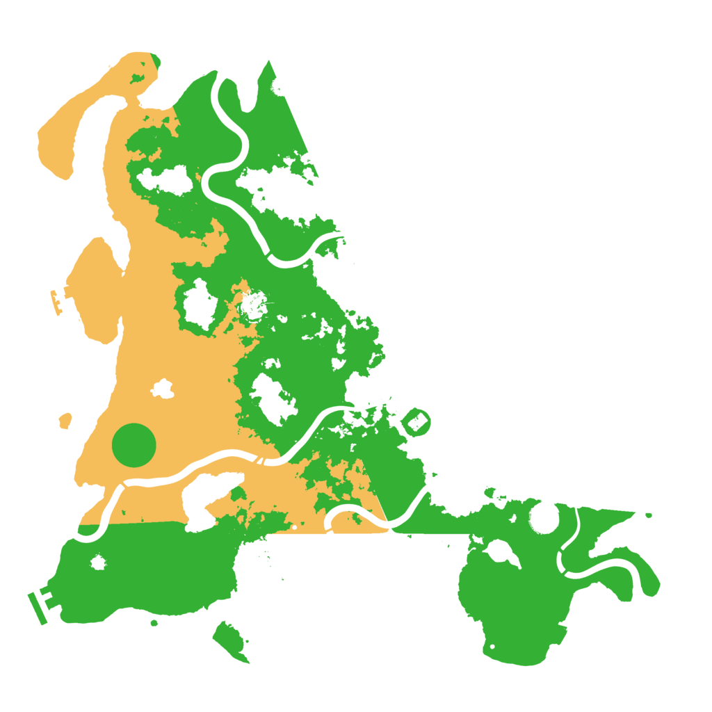 Biome Rust Map: Procedural Map, Size: 4250, Seed: 3975157