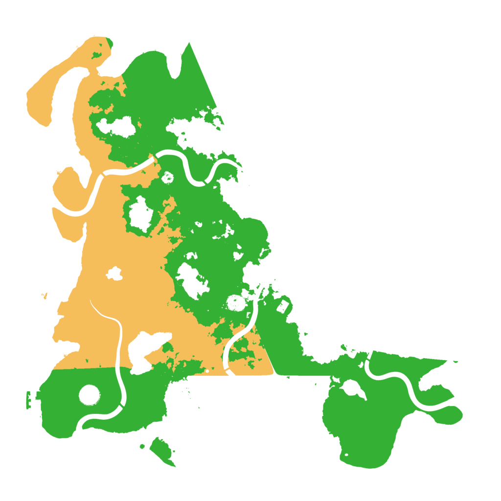 Biome Rust Map: Procedural Map, Size: 4250, Seed: 3975157
