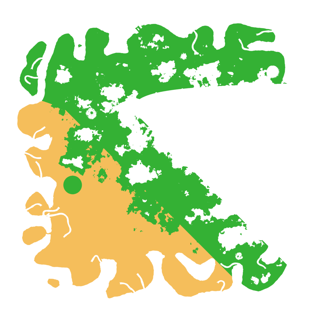 Biome Rust Map: Procedural Map, Size: 4500, Seed: 5525802