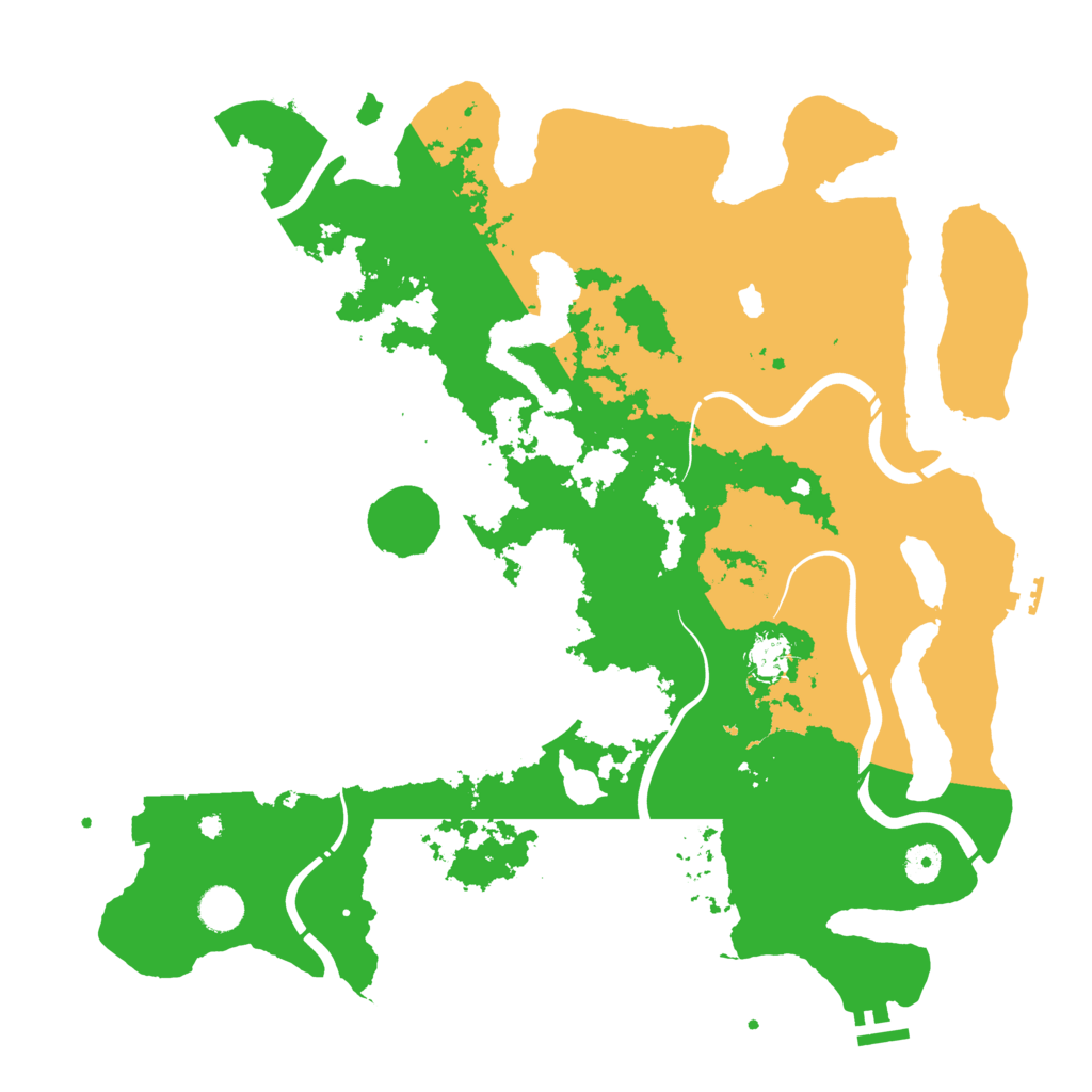 Biome Rust Map: Procedural Map, Size: 4250, Seed: 5971691