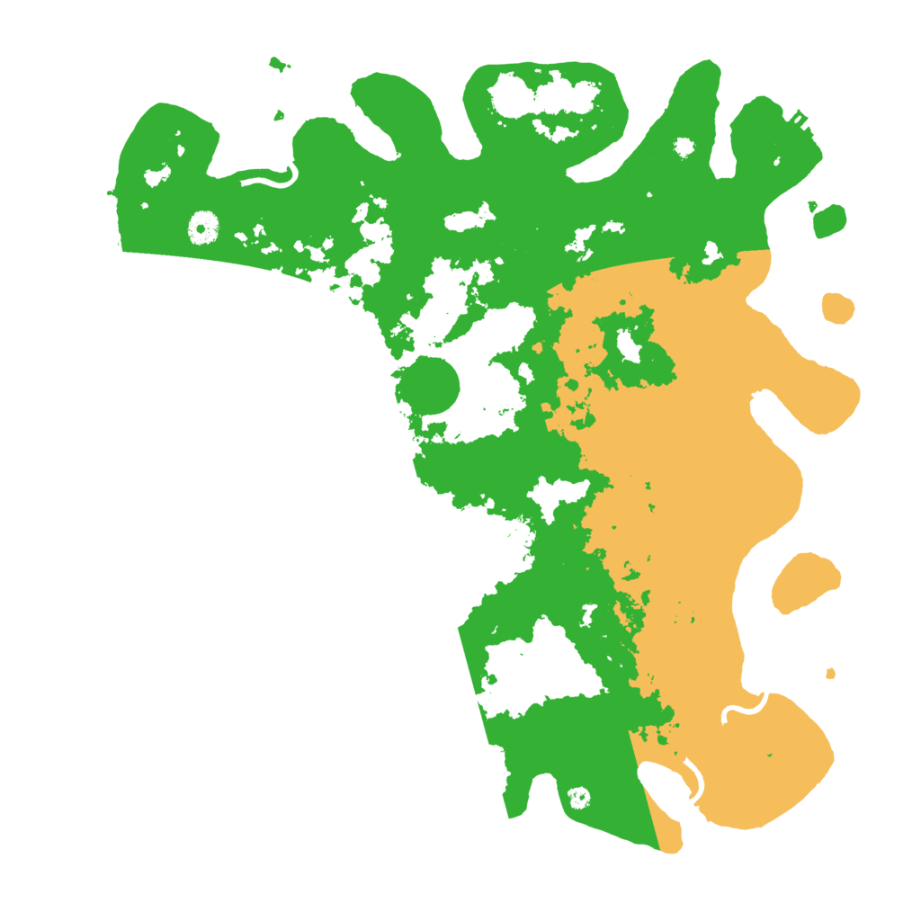 Biome Rust Map: Procedural Map, Size: 4250, Seed: 3410282