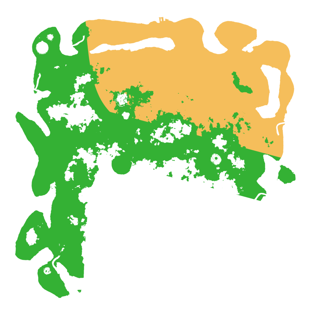 Biome Rust Map: Procedural Map, Size: 4500, Seed: 2621139