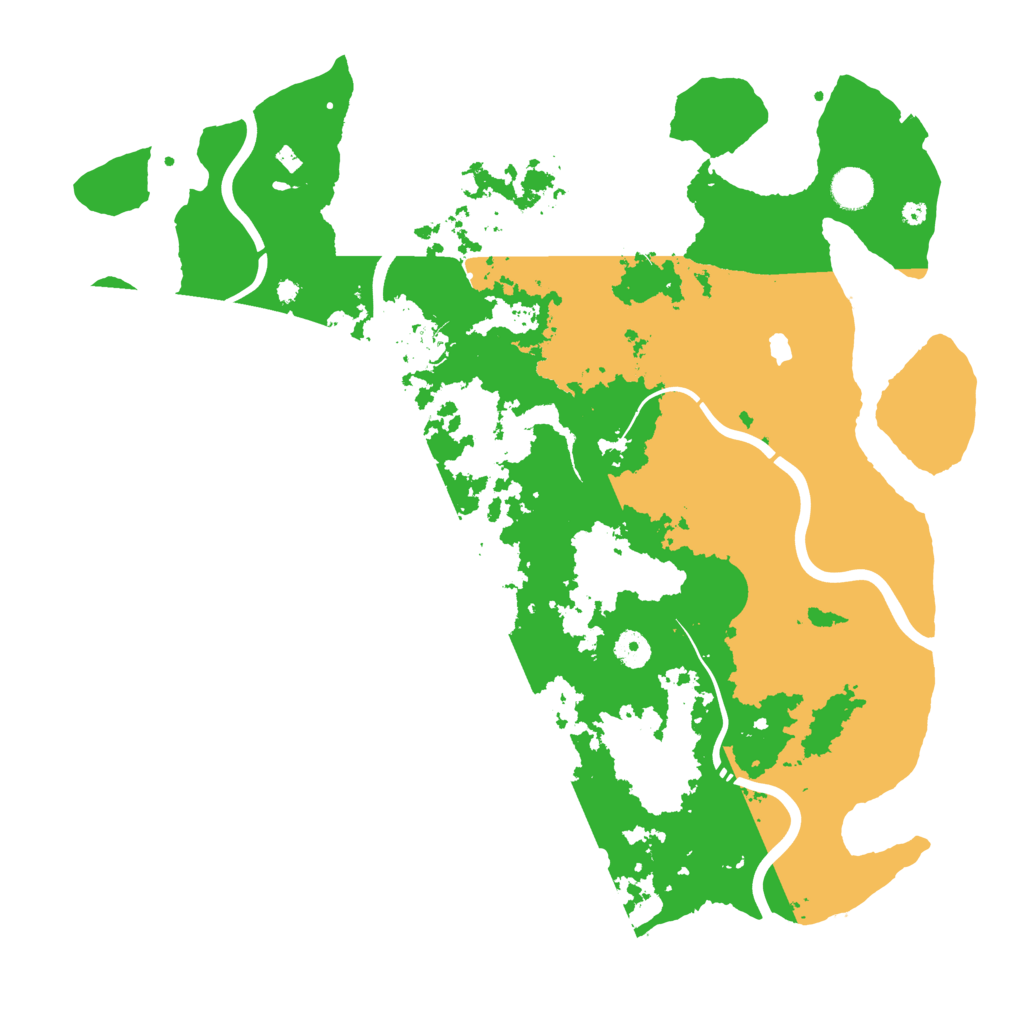 Biome Rust Map: Procedural Map, Size: 4250, Seed: 6335071