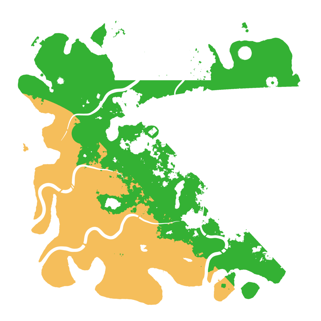 Biome Rust Map: Procedural Map, Size: 4250, Seed: 5046084