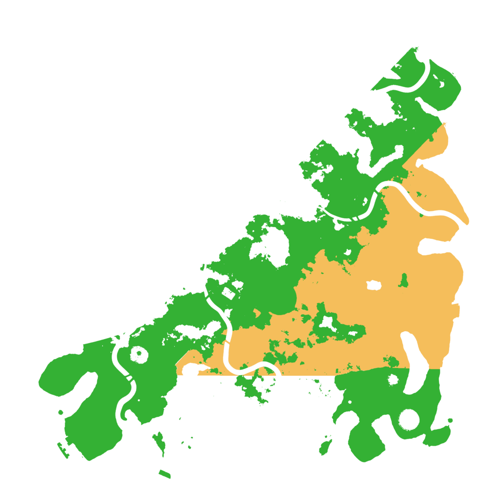 Biome Rust Map: Procedural Map, Size: 4250, Seed: 1948588