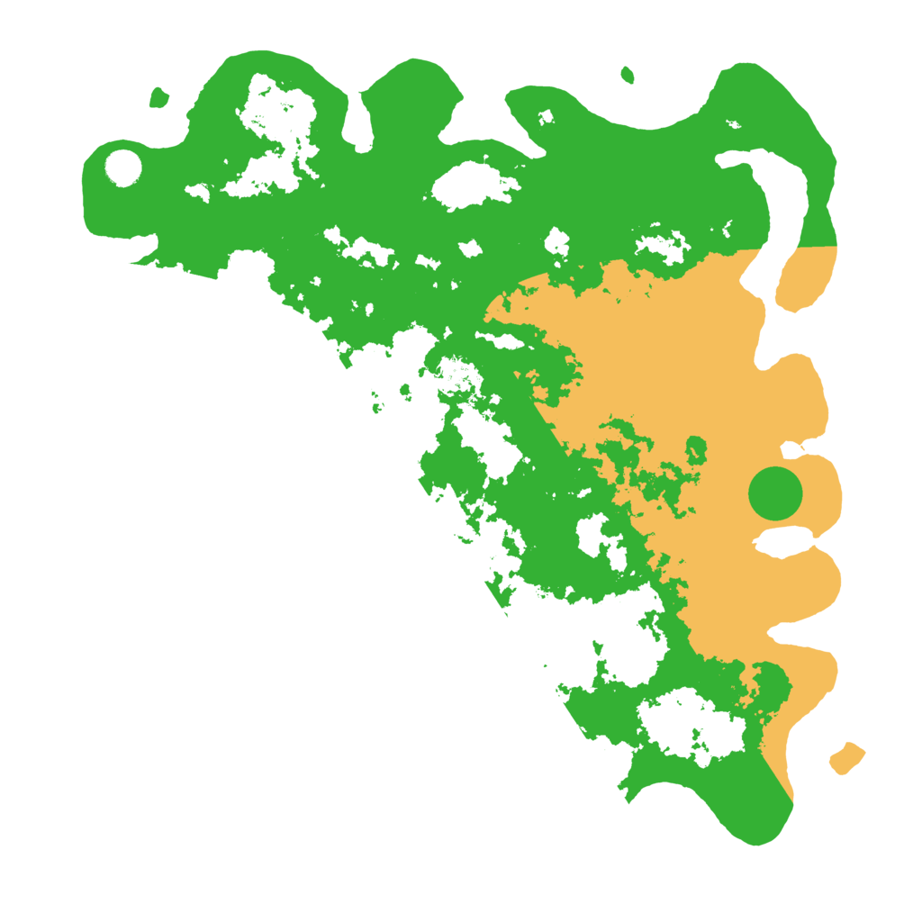 Biome Rust Map: Barren, Size: 4500, Seed: 295744