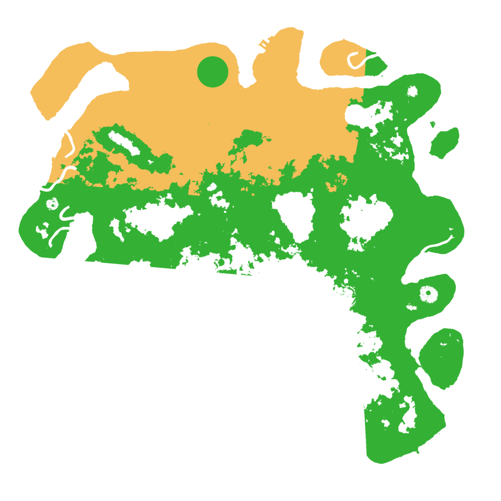 Biome Rust Map: Procedural Map, Size: 4250, Seed: 2964715