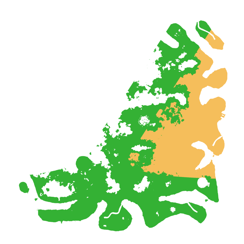 Biome Rust Map: Procedural Map, Size: 4250, Seed: 2441879